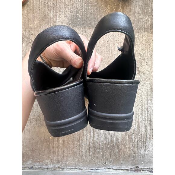 Naturalizer Tamika Wedge Black Slip on Sandal size 9.5 - Picture 8 of 8